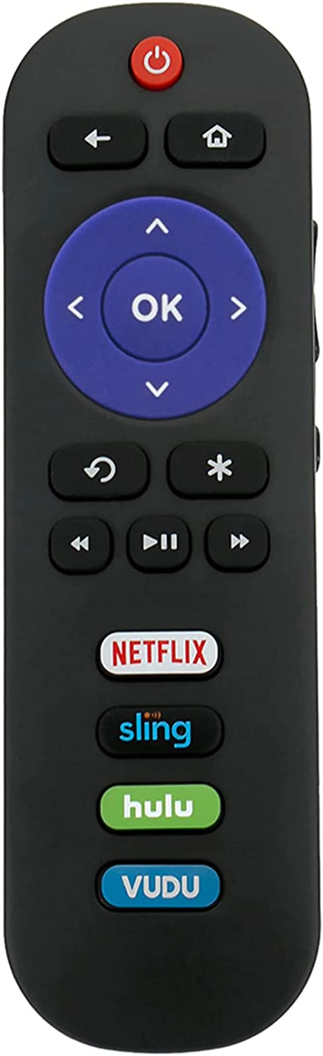 RC280 Replacement Remote Applicable for TCL Roku TV 55UP120 32S4610R 50FS3750 32FS3700 32FS4610R 32S800 32S850 32S3850 48FS3700 55FS3700 65S405 43S405 49S405 40S3800 50S431 55S431 43S435 50S435 43S525 Reasonable Price
