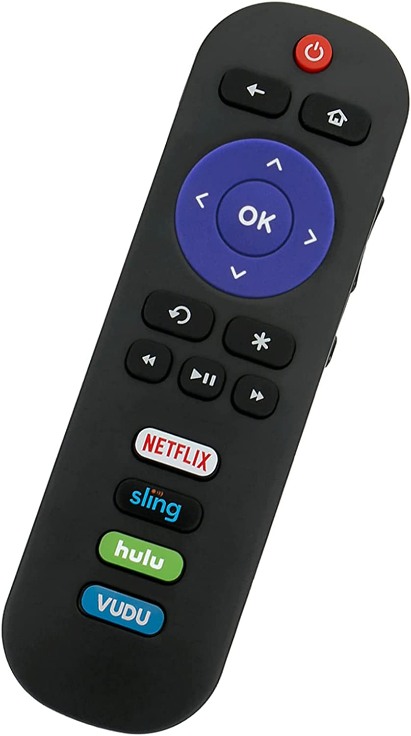 RC280 Replacement Remote Applicable for TCL Roku TV 55UP120 32S4610R 50FS3750 32FS3700 32FS4610R 32S800 32S850 32S3850 48FS3700 55FS3700 65S405 43S405 49S405 40S3800 50S431 55S431 43S435 50S435 43S525 Cheapest Price