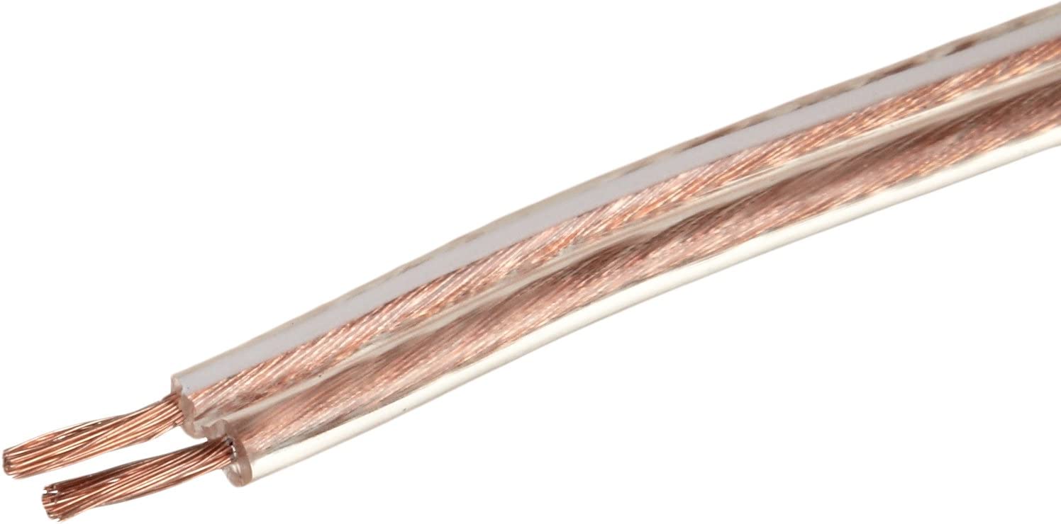 Amazon Basics 16-Gauge Speaker Wire Cable, 100 Feet Lowest Price