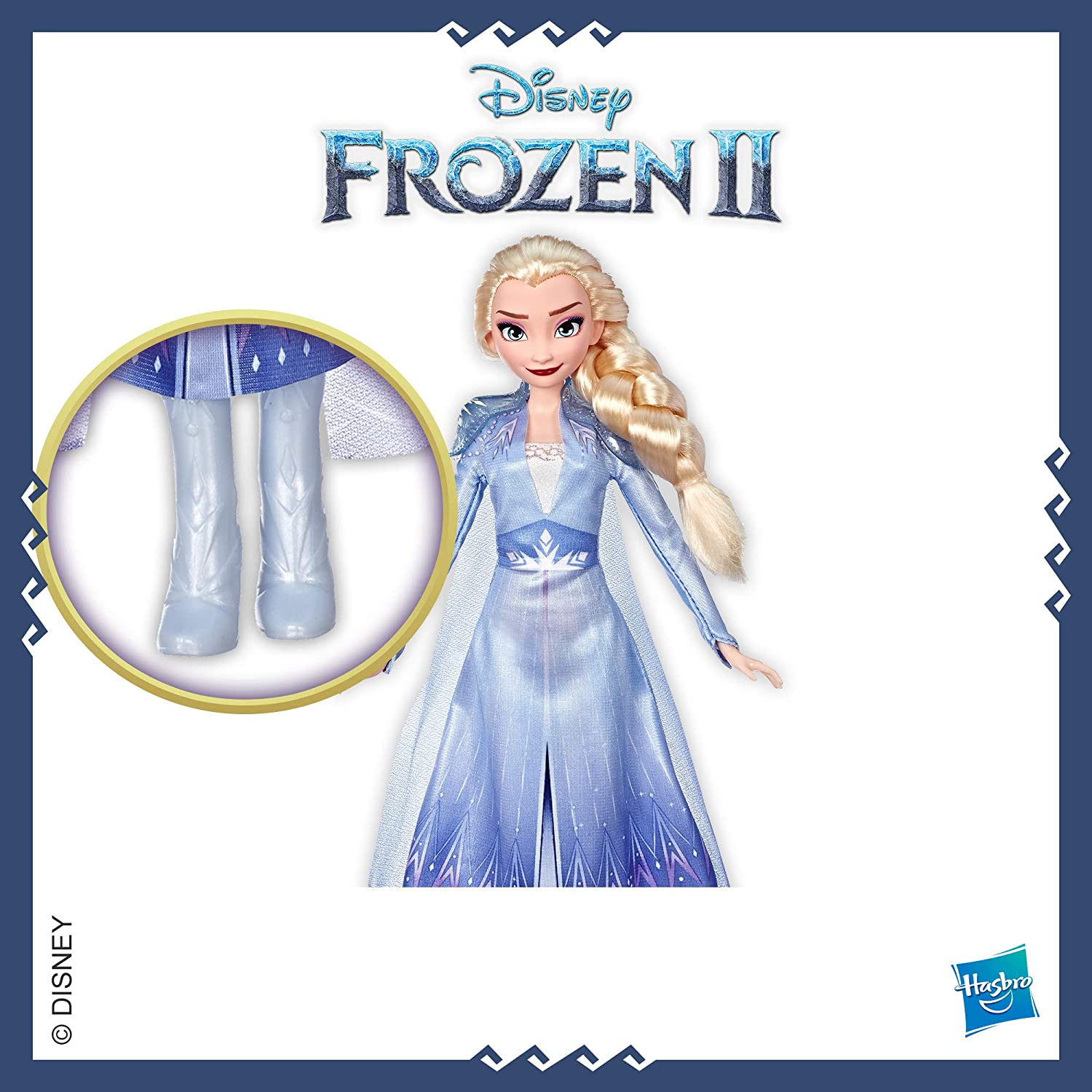 Disney Frozen Elsa Fashion Doll with Long Blonde Hair & Blue Outfit Inspired by Frozen 2 - Toy for Kids 3 Years Old & Up Reasonable Price