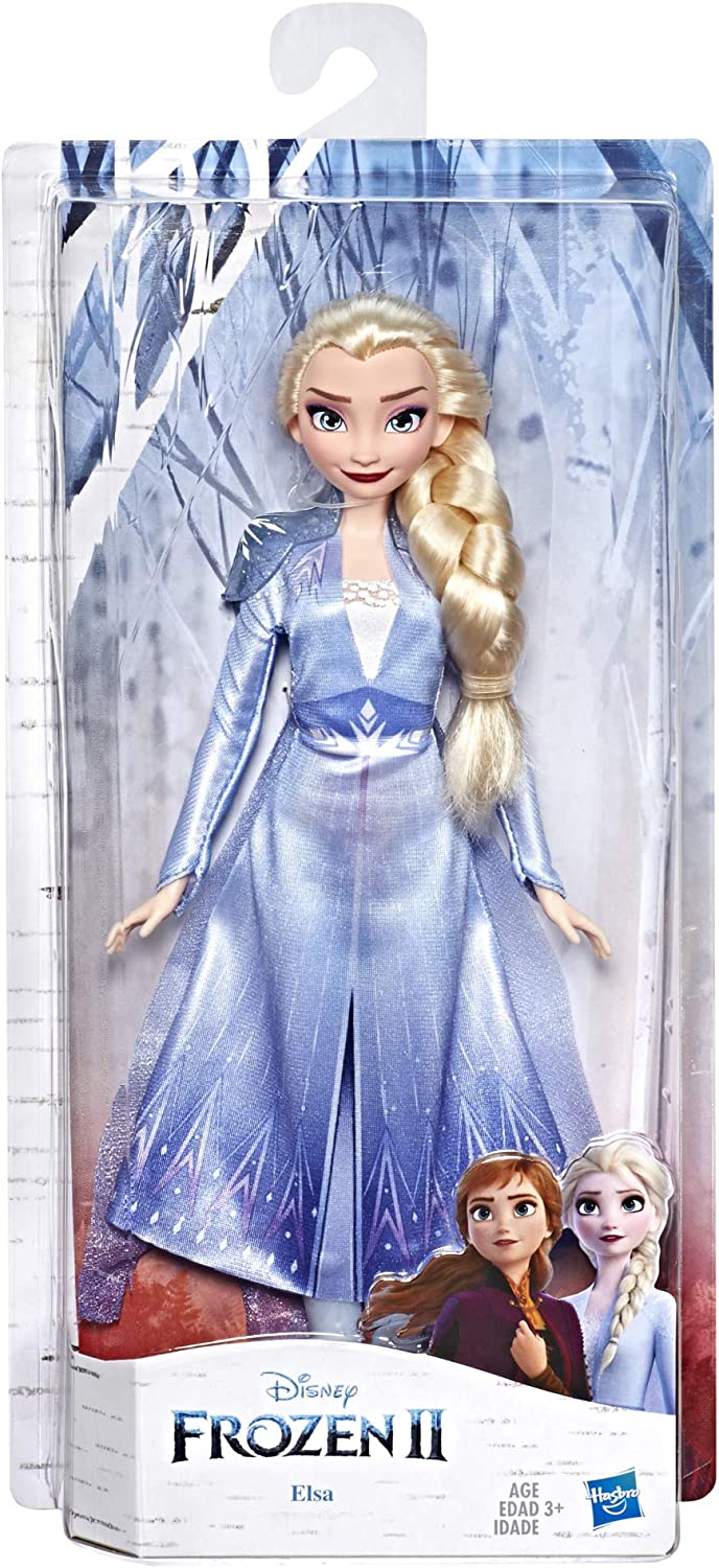 Disney Frozen Elsa Fashion Doll with Long Blonde Hair & Blue Outfit Inspired by Frozen 2 - Toy for Kids 3 Years Old & Up Cheapest Price