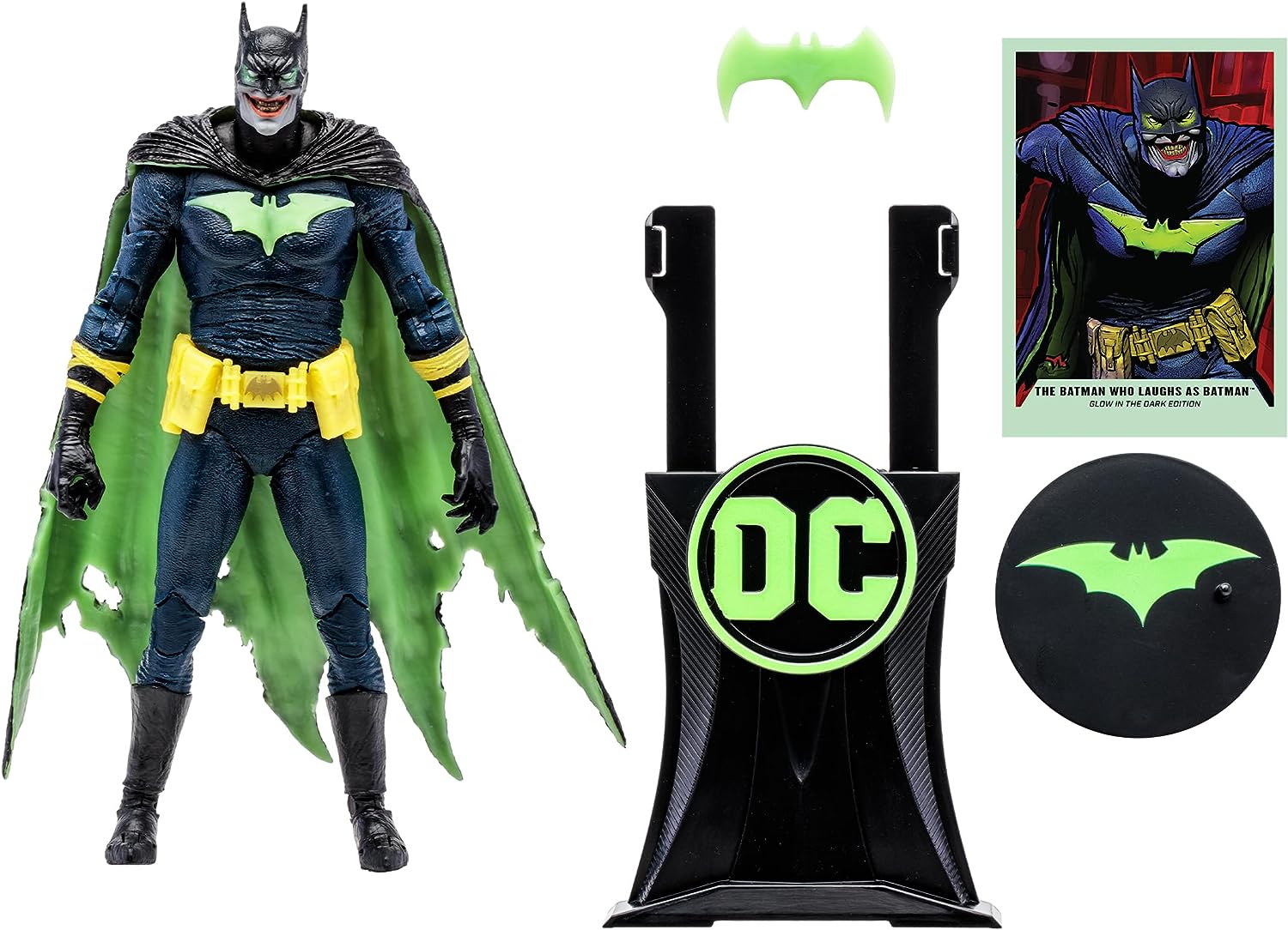 McFarlane Toys - DC Multiverse Batman of Earth -22 Infected Glow in The Dark Edition 7in Action Figure, Gold Label, Amazon Exclusive Reasonable Price